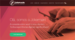 Desktop Screenshot of jokermanbelem.com.br