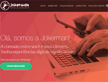 Tablet Screenshot of jokermanbelem.com.br